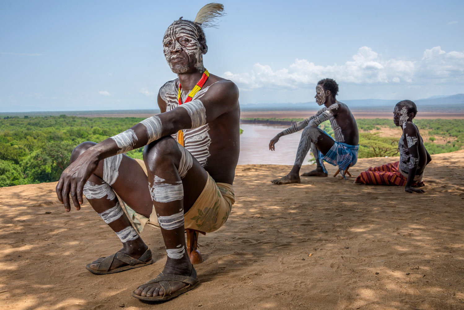 The Chief : Ethiopia,  Vanishing Omo Tribess : ELIZABETH SANJUAN PHOTOGRAPHY