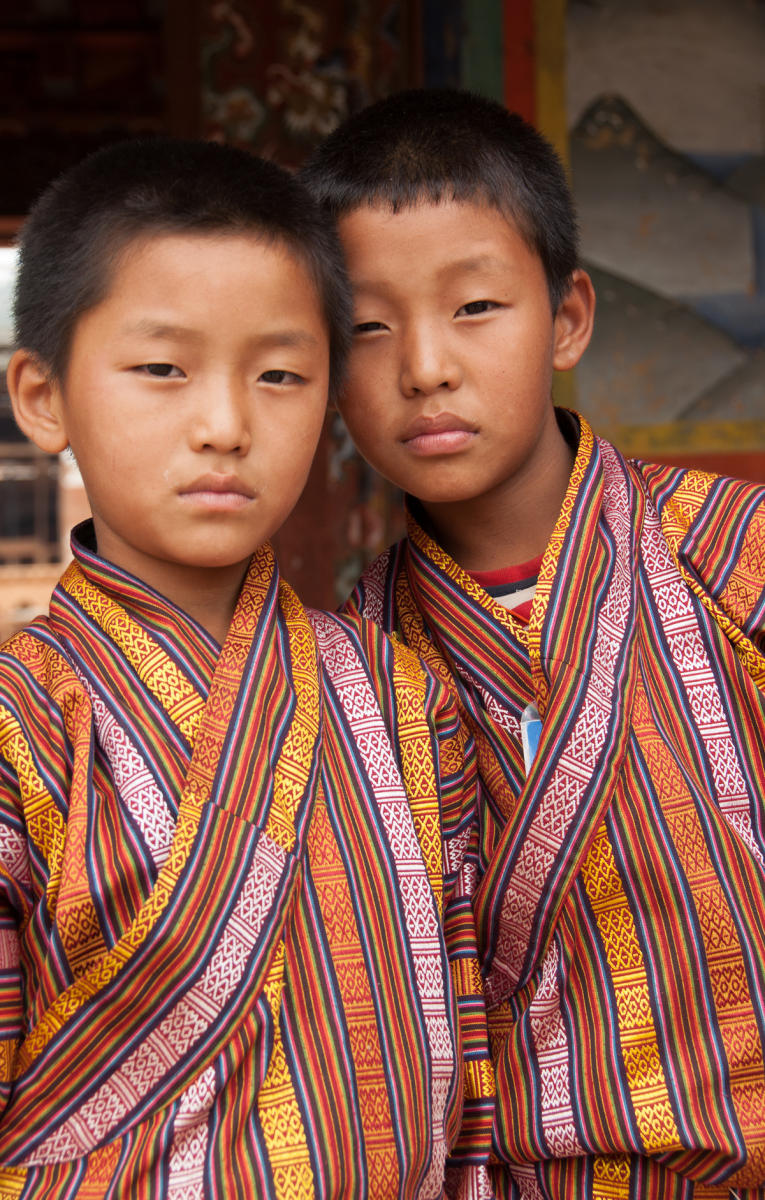 Boys of Bhutan
 : Bhutan, The Land of Happiness : ELIZABETH SANJUAN PHOTOGRAPHY
